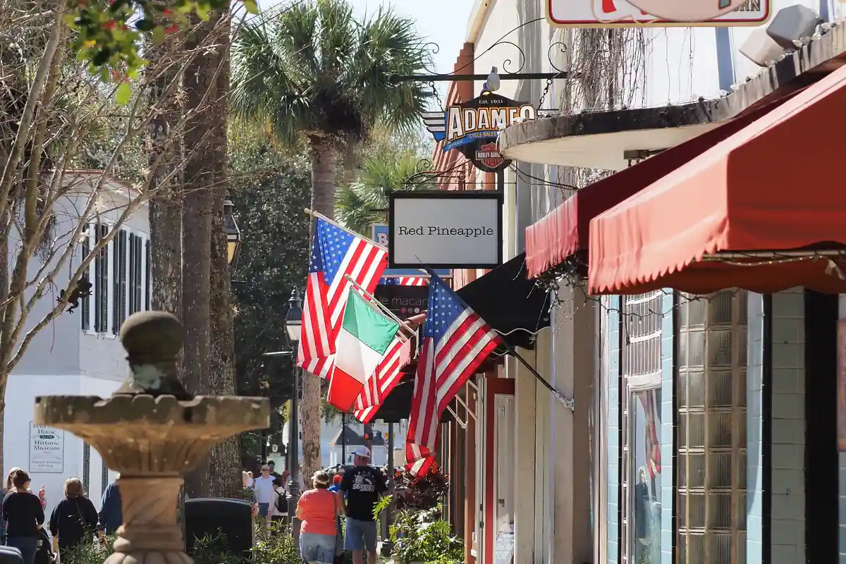 St. George Street in St. Augustine's historic district
