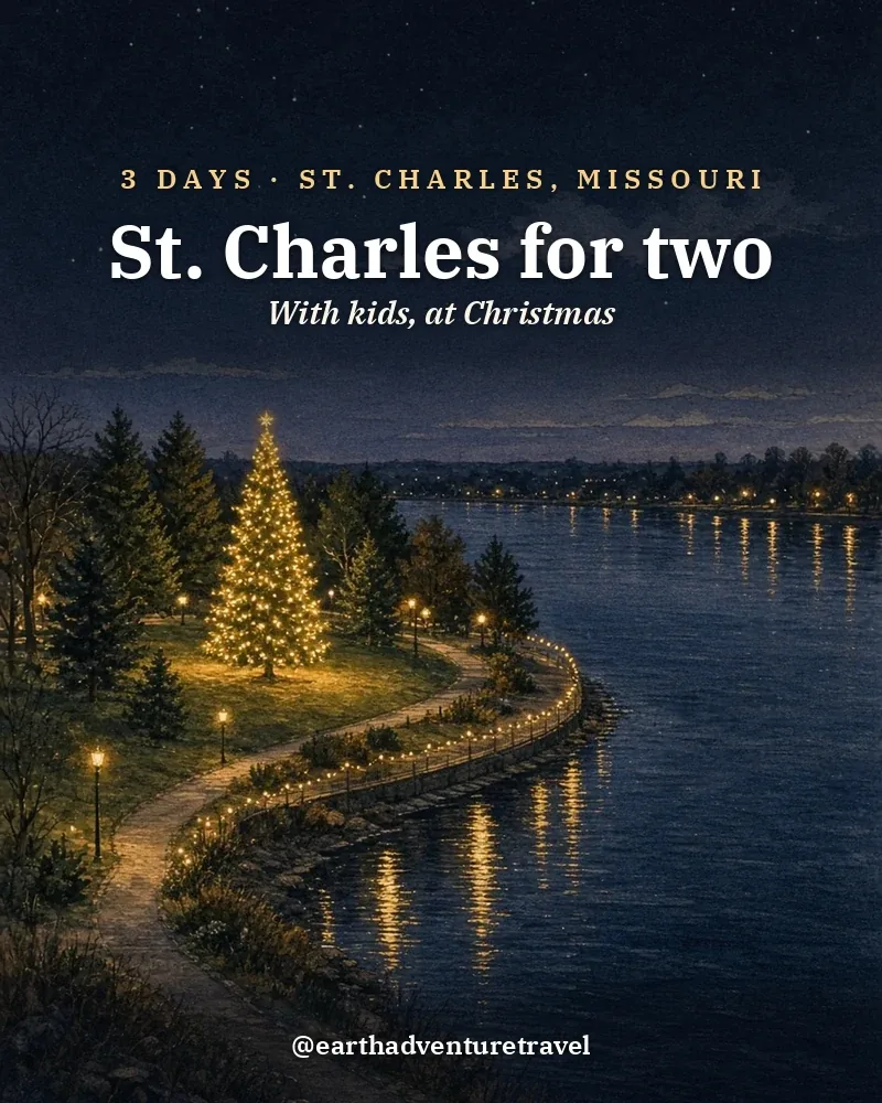 Illustrated recap card: St. Charles