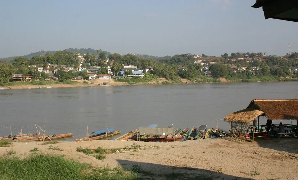 Chiang Khong on the Mekong