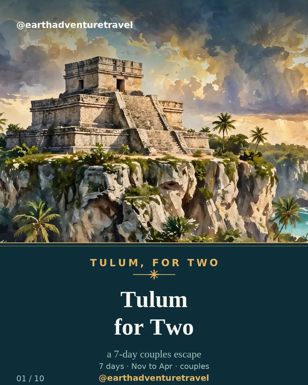 Cover graphic for Tulum for Two