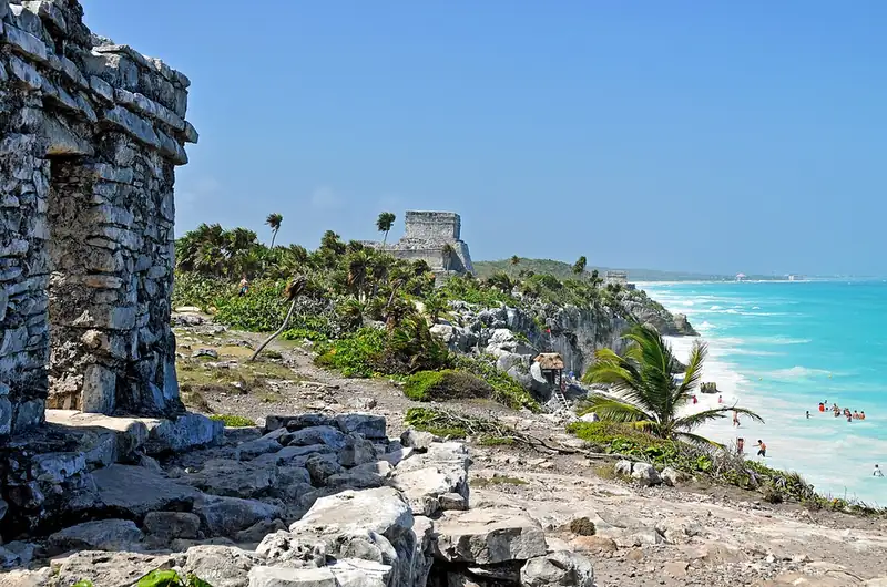 El Castillo above the Caribbean at Tulum