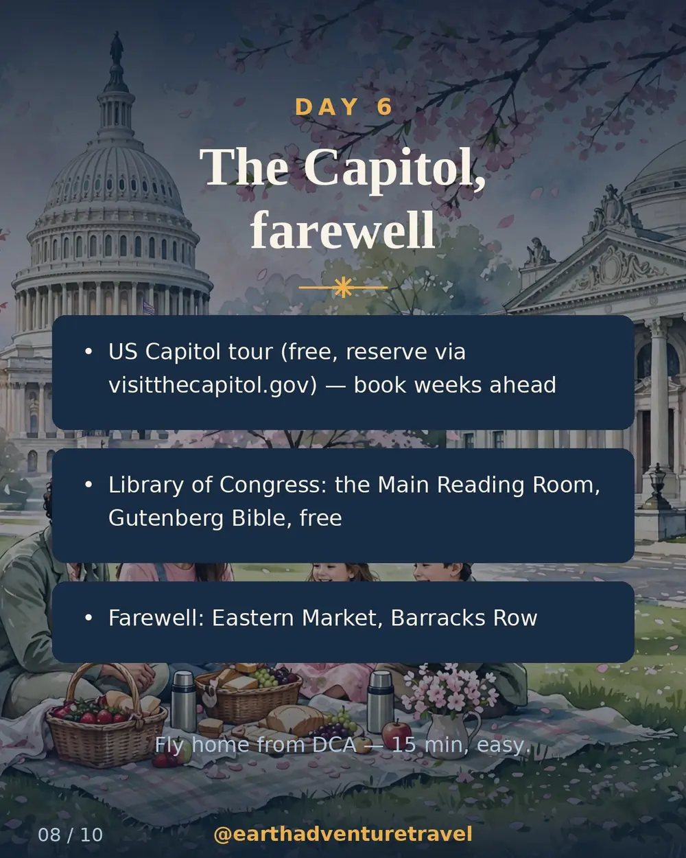 Illustrated US Capitol