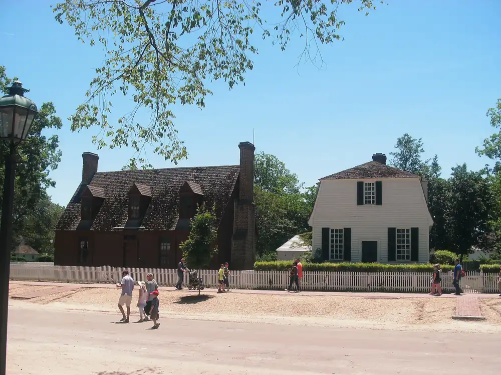 Duke of Gloucester Street in Colonial Williamsburg