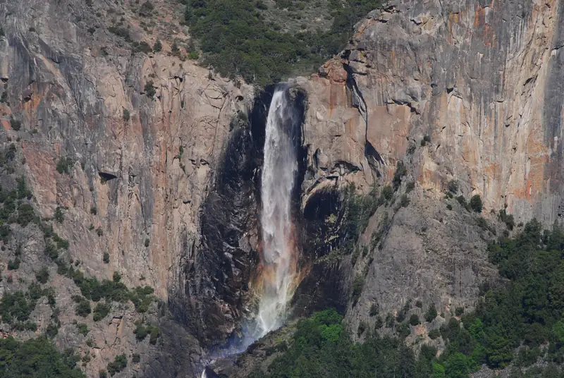 Bridalveil Fall from the base trail